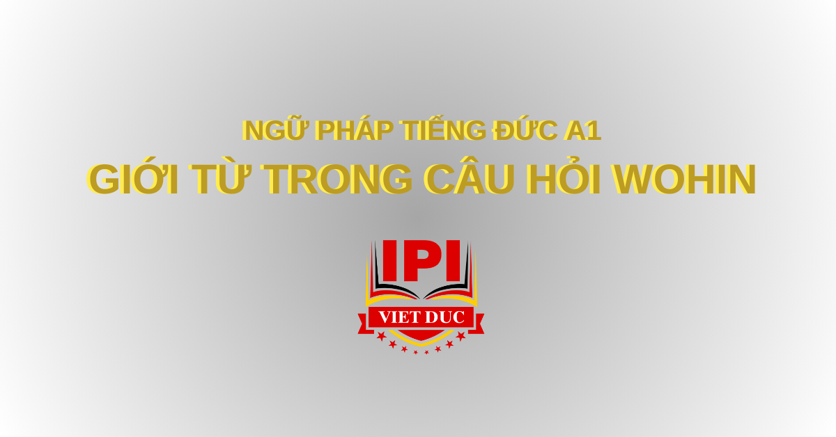 Ngữ pháp tiếng Đức A1 - Giới từ trong câu hỏi Wohin