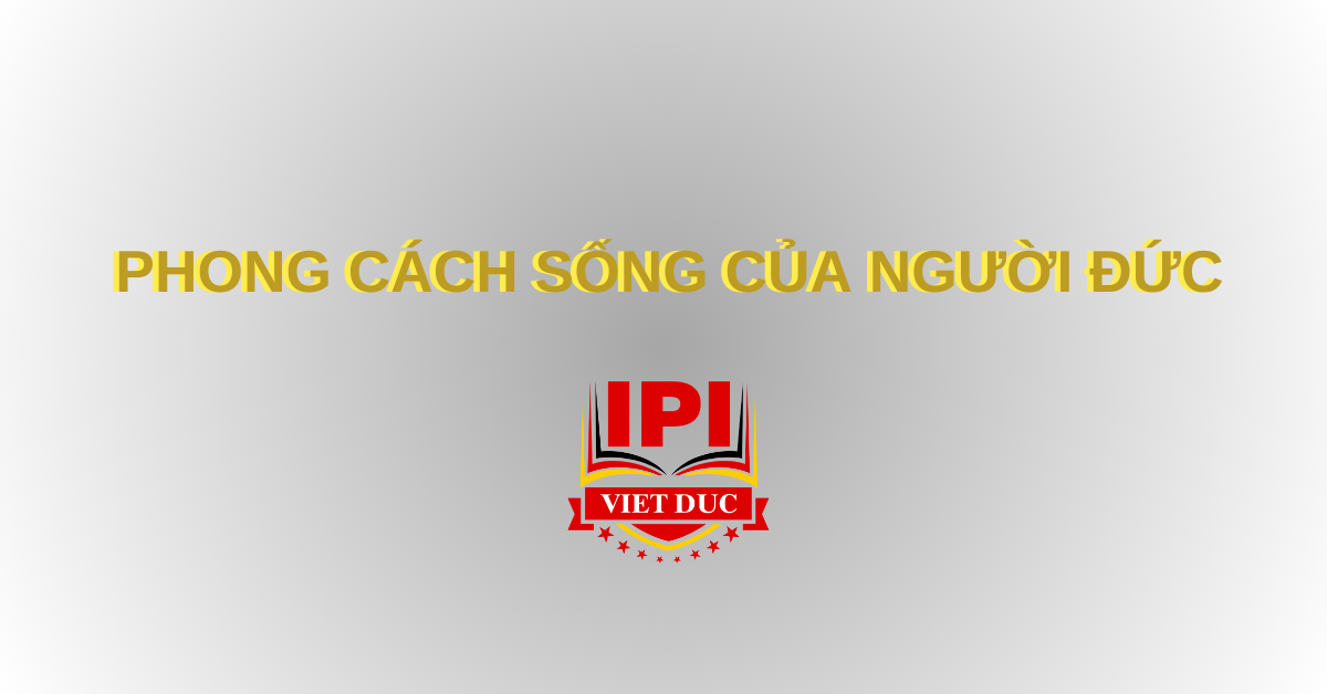 phong cách sống của người Đức