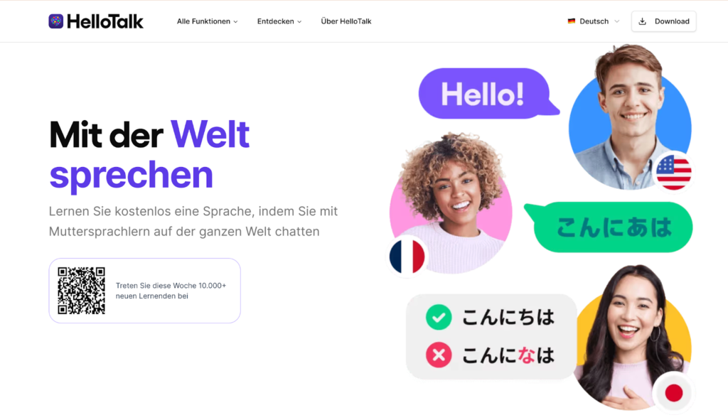 App học tiếng Đức qua giao tiếp